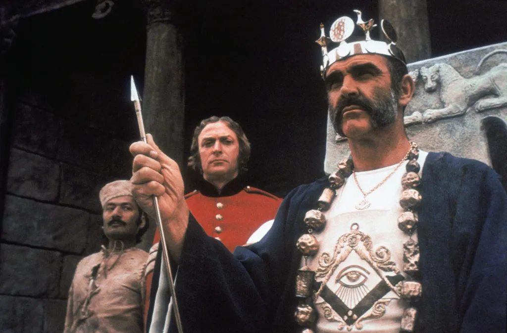 Sean Connery, élete képekben, 1975 - The Man Who Would Be King (Aki király akart lenni) 
