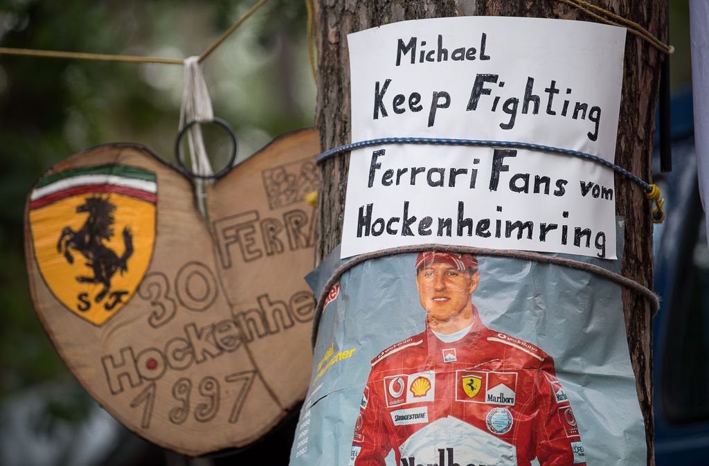 Forma-1-es Német Nagydíj, jókívánságok Michael Schumachernek 
