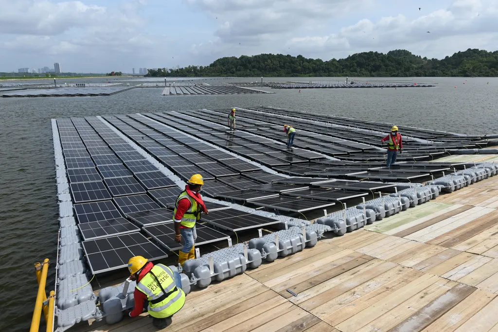 Szingapúrban úszó napfarmokat építenek az éghajlatváltozás elleni küzdelemben energy SOLAR ENERGY 