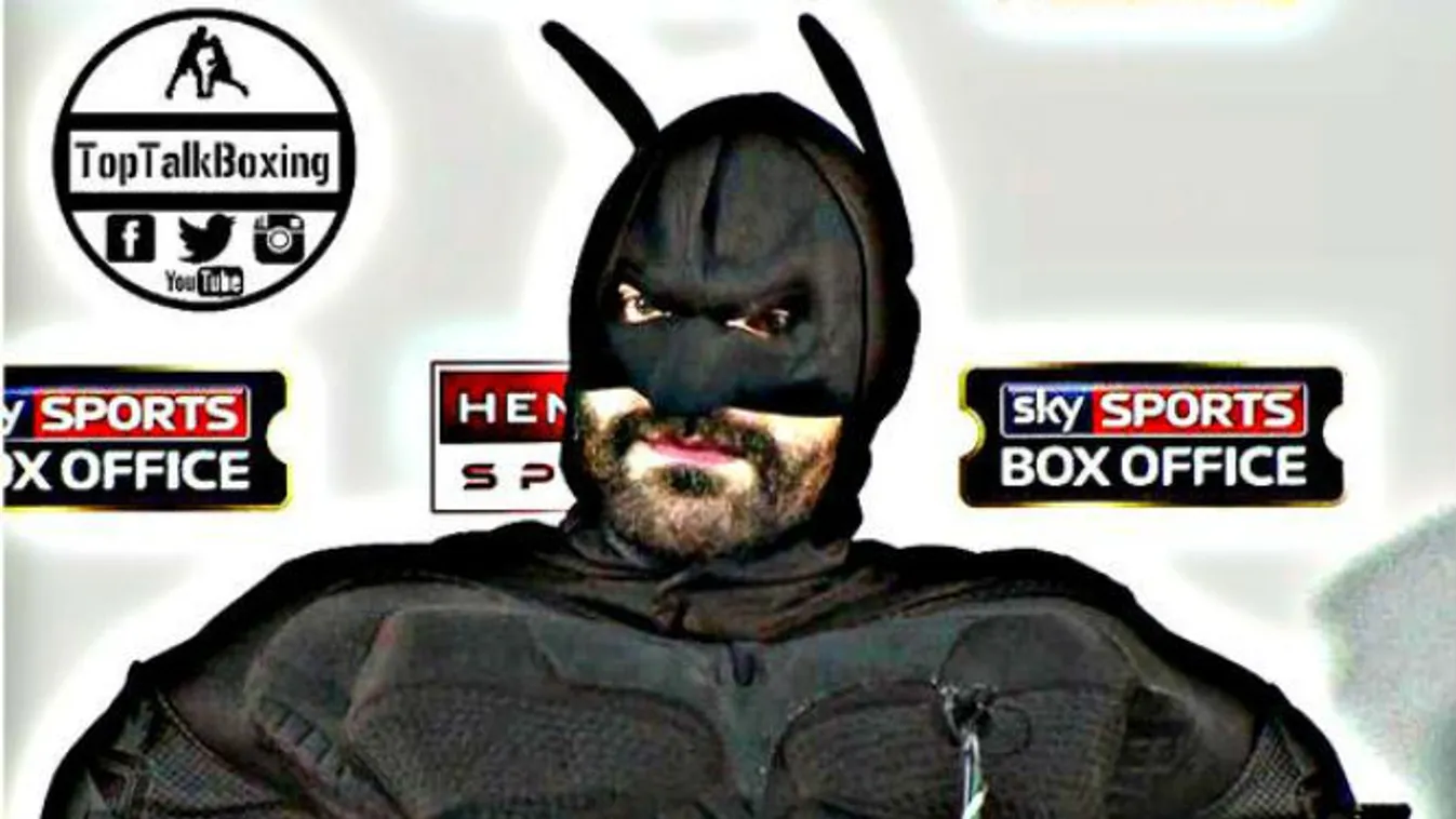 Tyson Fury, boksz, ökölvívás, Batman 