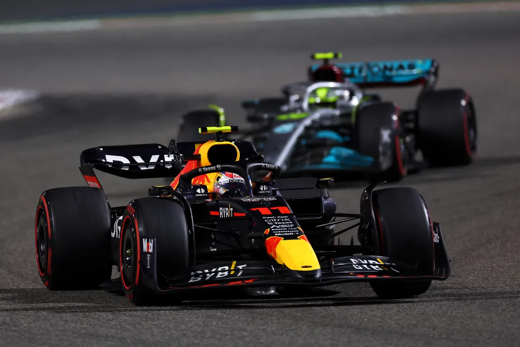 Forma-1, Bahreini Nagydíj, Pérez, Red Bull, Hamilton, Mercedes 