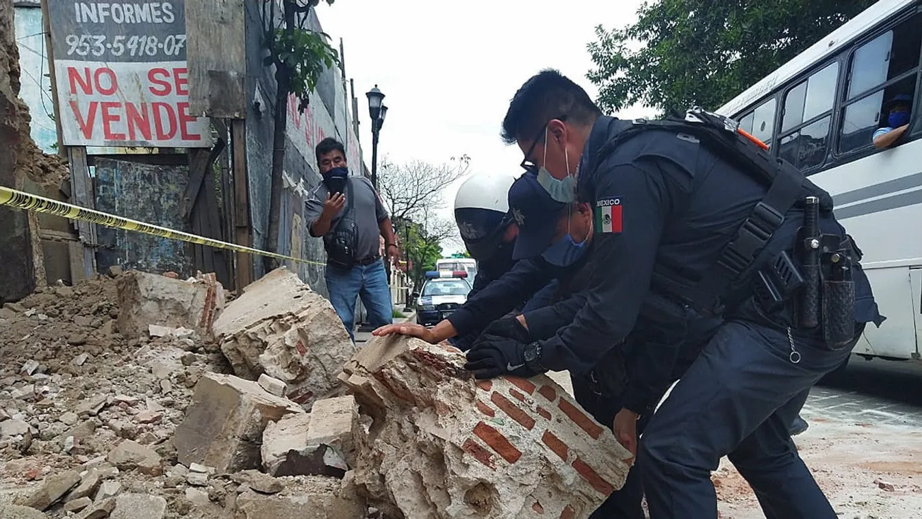 Mexikó, földrengés 