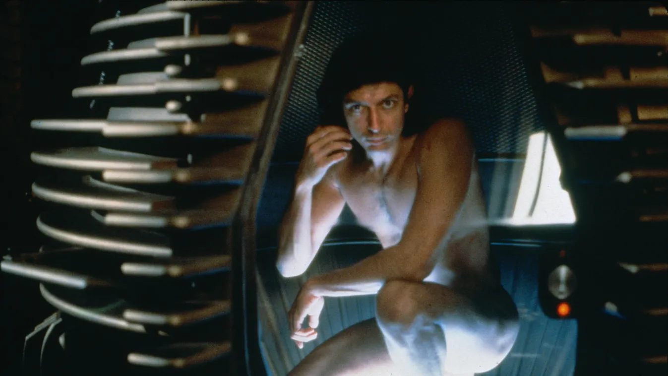 The Fly Cinema MAN NAKED nudity machine futuristic HORIZONTAL 