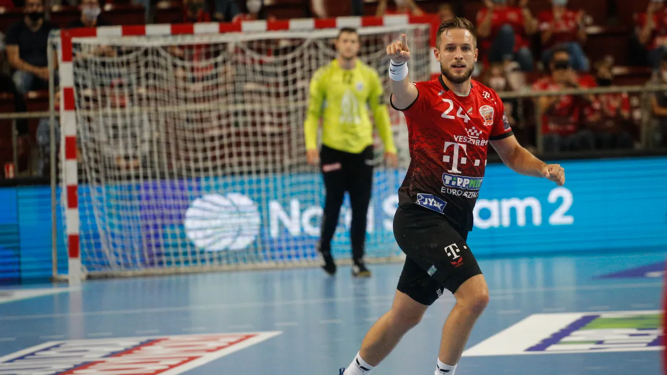 Veszprém - Zágráb kézilabda BL-mérkőzés Gasper Marguc 