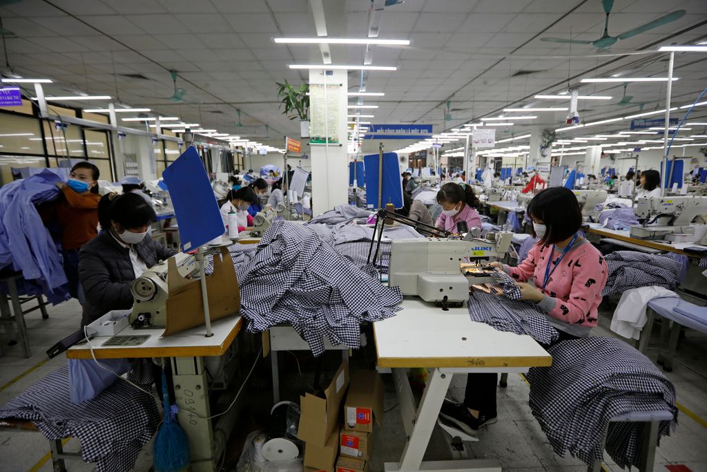 Textilipar Vietnamban, 2020 