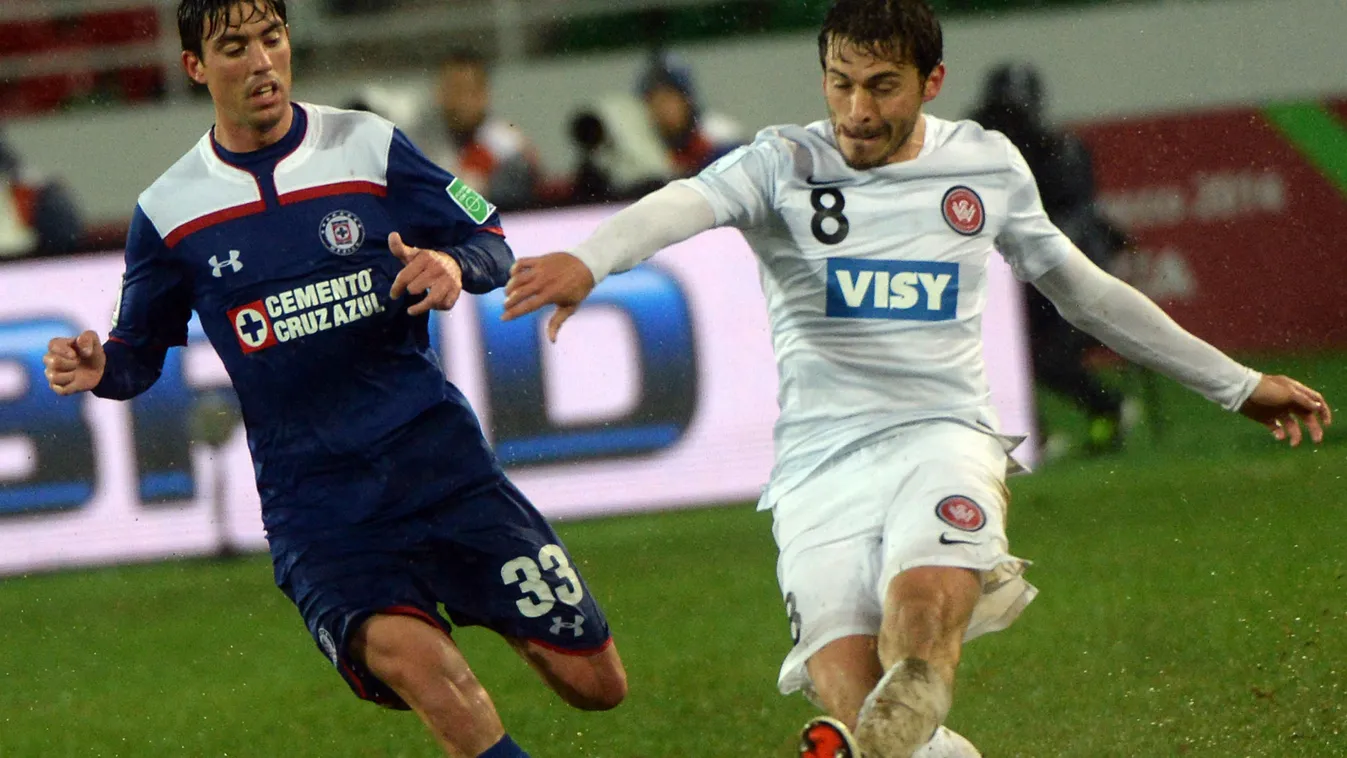 Mauro Formica (Cruz Azul), Mateo Poljak (Western Sydney Wanderers), klub-vb, foci 