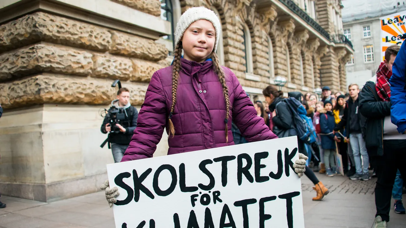 Greta Thunberg Nobel-békedíjra jelölték a 16 éves környezetvédelmi aktivistát 