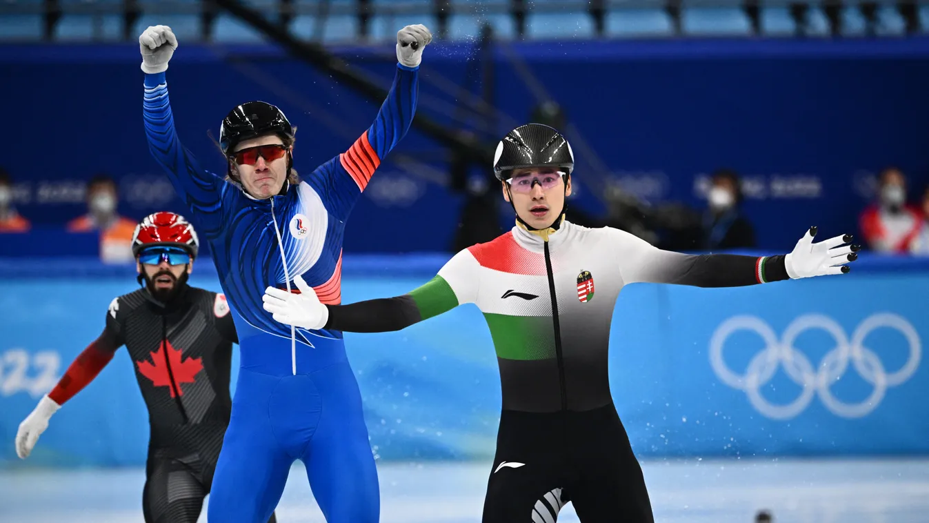 téli olimpia 2022, 500m, 500, méter, gyorskorcsolya, korcsolya, döntő 