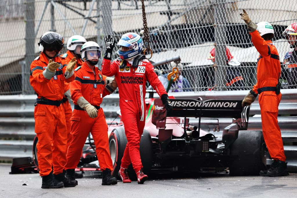 Forma-1, Monacói Nagydíj, időmérő, Charles Leclerc, Scuderia Ferrari 