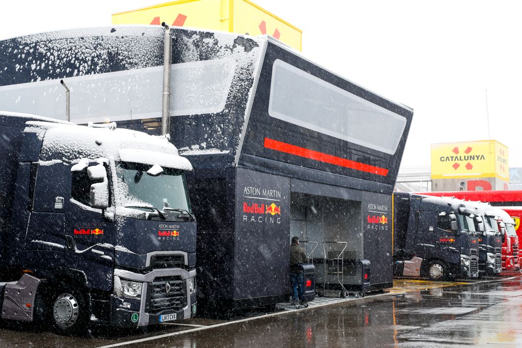 A Forma-1 előszezoni tesztje Barcelonában - 3. nap, Circuit de Barcelona-Catalunya, Red Bull Racing 