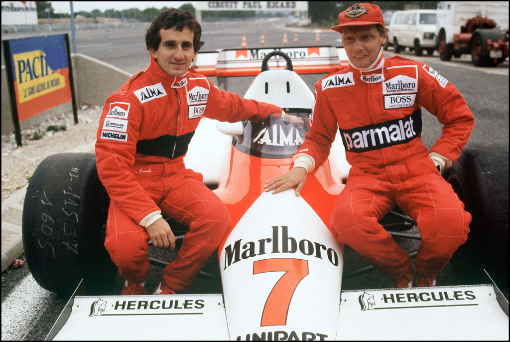 Forma-1, Niki Lauda, Alain Prost, McLaren Racing 1984 