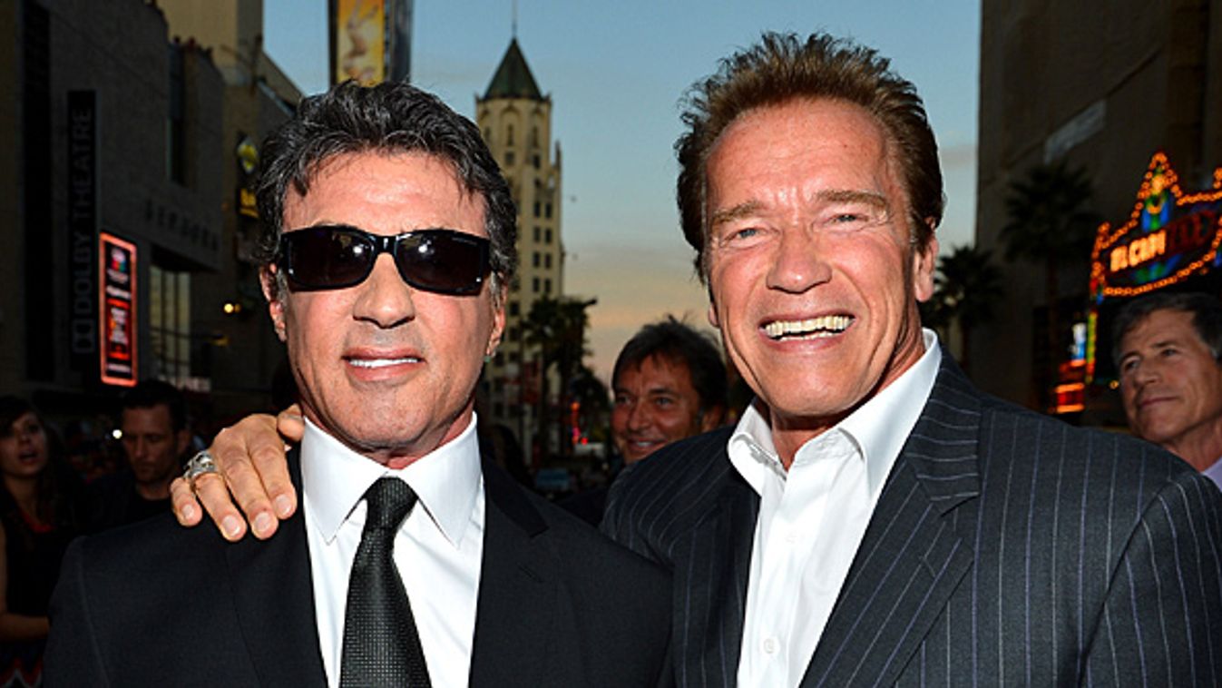 Arnold Schwarzenegger, Sylvester Stallone 