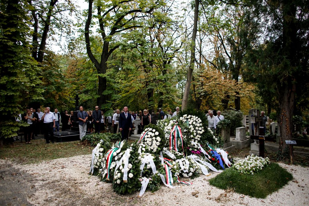 Szepesi György temetése, Farkasréti Temető, rádióriporter 