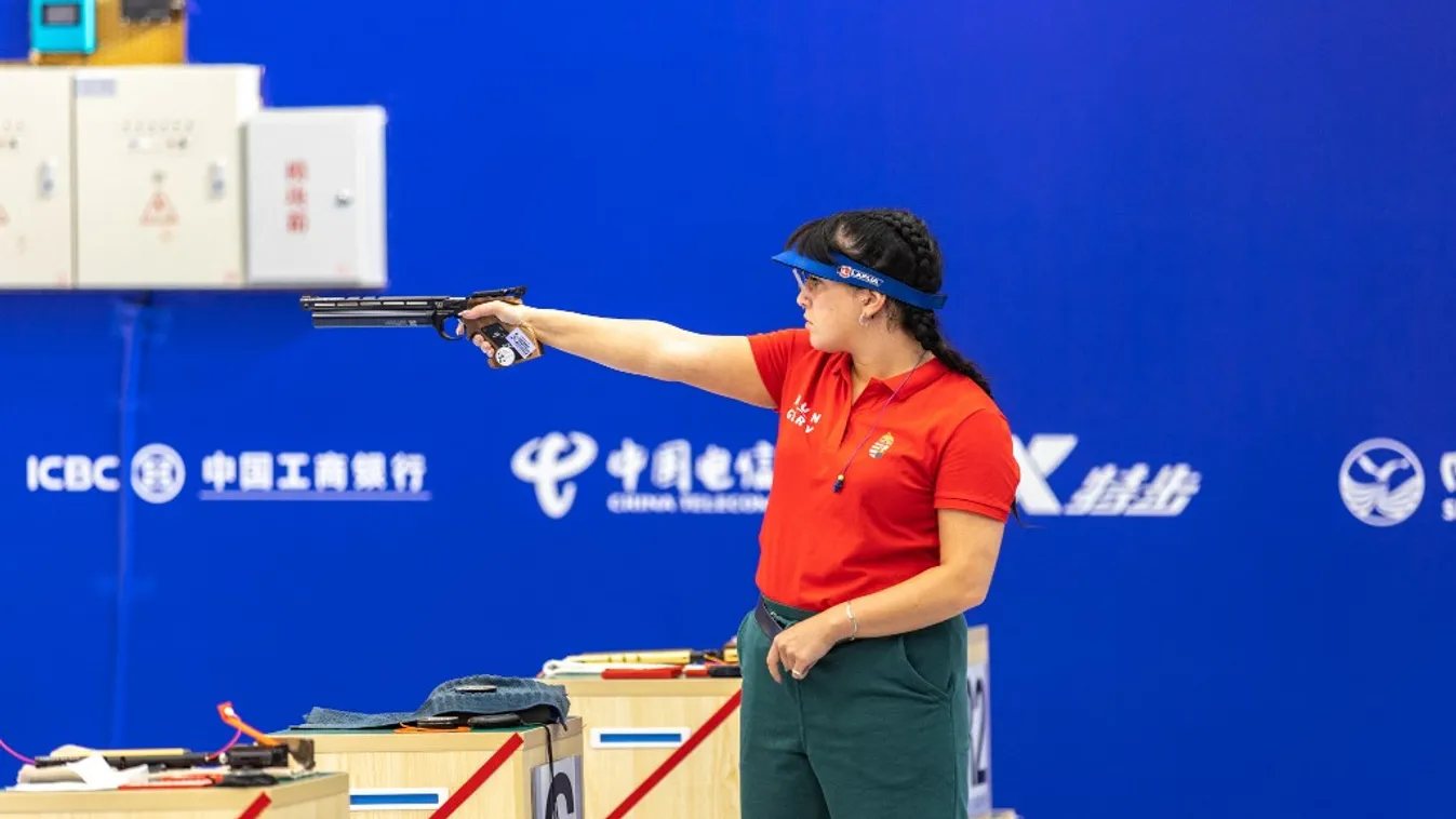 (Chengdu Universiade)CHINA-SICHUAN-CHENGDU-WORLD UNIVERSITY GAMES-SHOOTING(CN) se Horizontal 