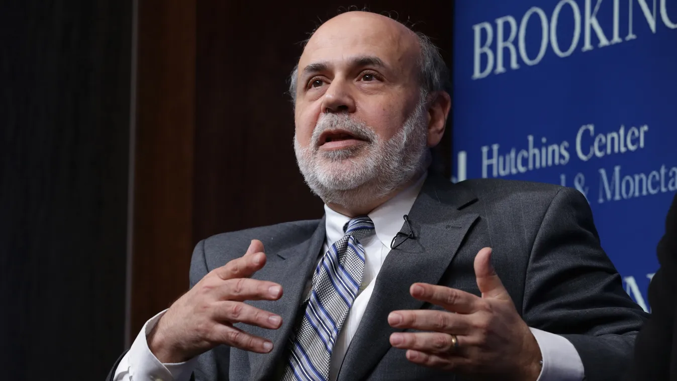 Bernanke, Former Fed Officials Discuss Role Of Federal Reserve In 21st Century GettyImageRank2 BOARD People Discussion FINANCE HORIZONTAL Feeding USA Washington DC One Person POLITICS Former PORTRAIT Ben Bernanke Central Bank 2015 Brookings Institution Fe