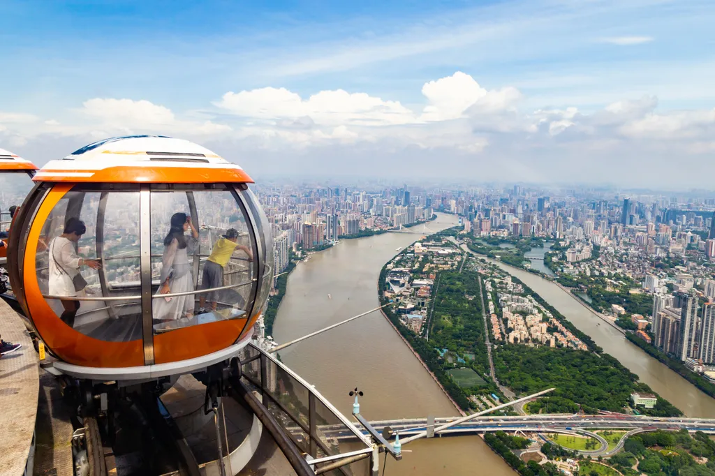 Guangzhou, Kína, Világ legmagasabb óriáskereke, Óriáskerék, 