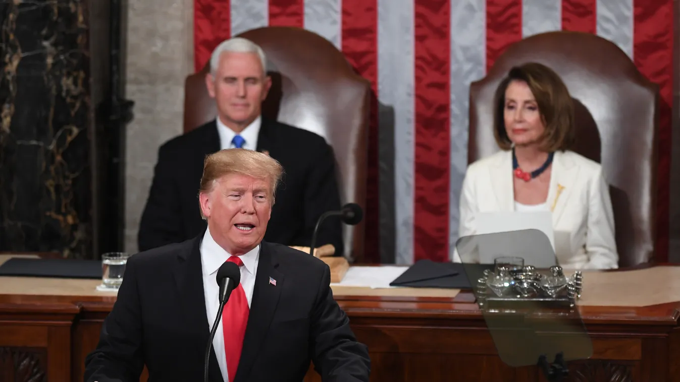 US President Donald Trump delivers the State of the Union address Horizontal 