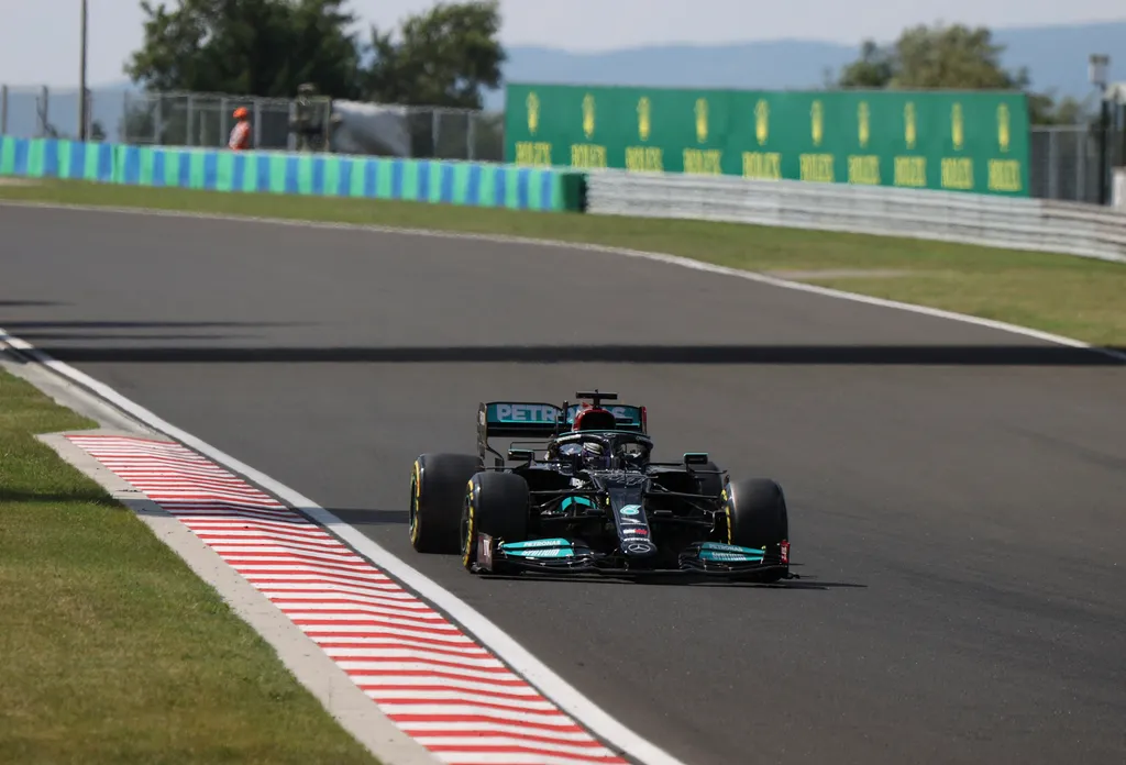 Forma-1, Lewis Hamilton, Mercedes, Magyar Nagydíj 2021, szombat 