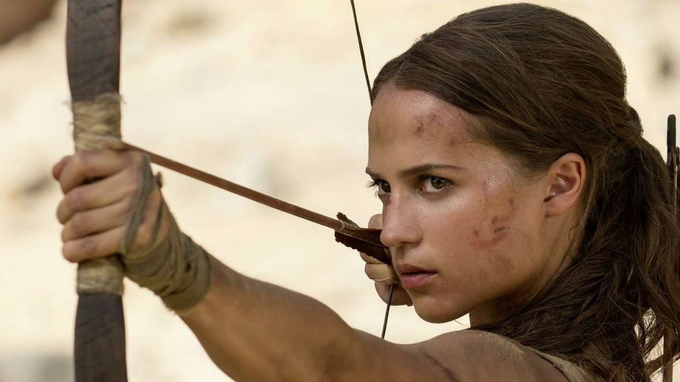 Alicia Vikander a Tomb Raider című filmben 