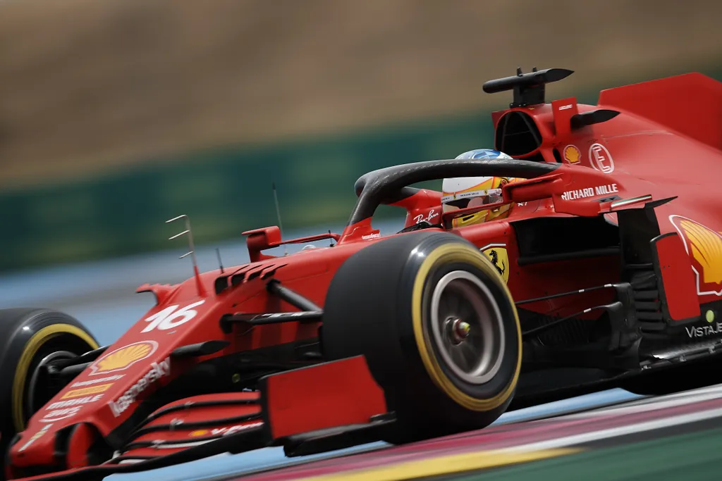 Forma-1, Francia Nagydíj, szombat, Charles Leclerc, Ferrari 