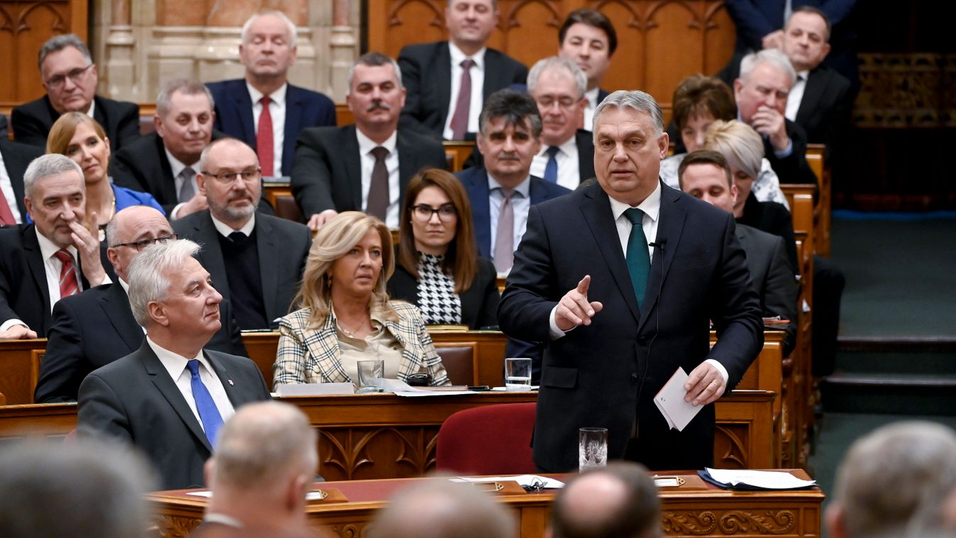 Orbán Viktor, miniszterelnök, Országgyűlés tavaszi ülés, 2023. február 27, 