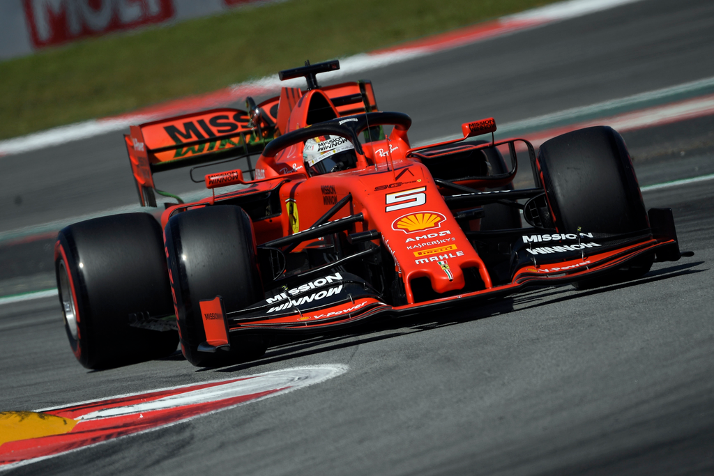Forma-1, Sebastian Vettel, Scuderia Ferrari, Spanyol Nagydíj 