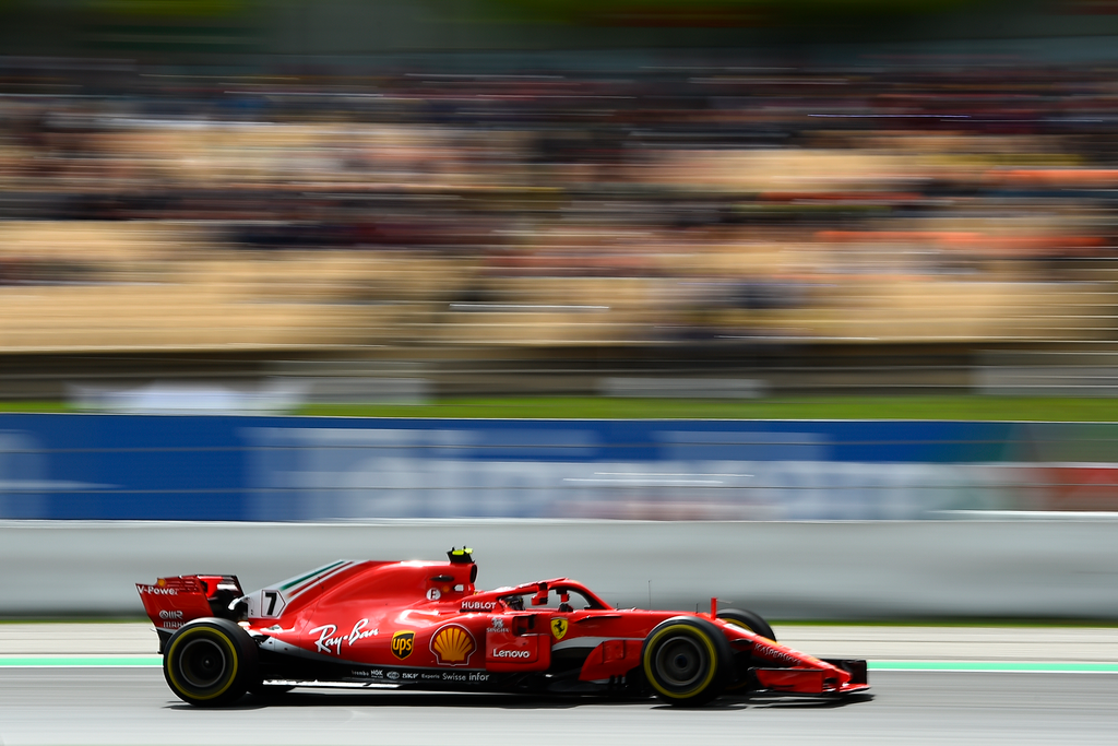 A Forma-1-es Spanyol Nagydíj, Kimi Räikkönen, Scuderia Ferrari 