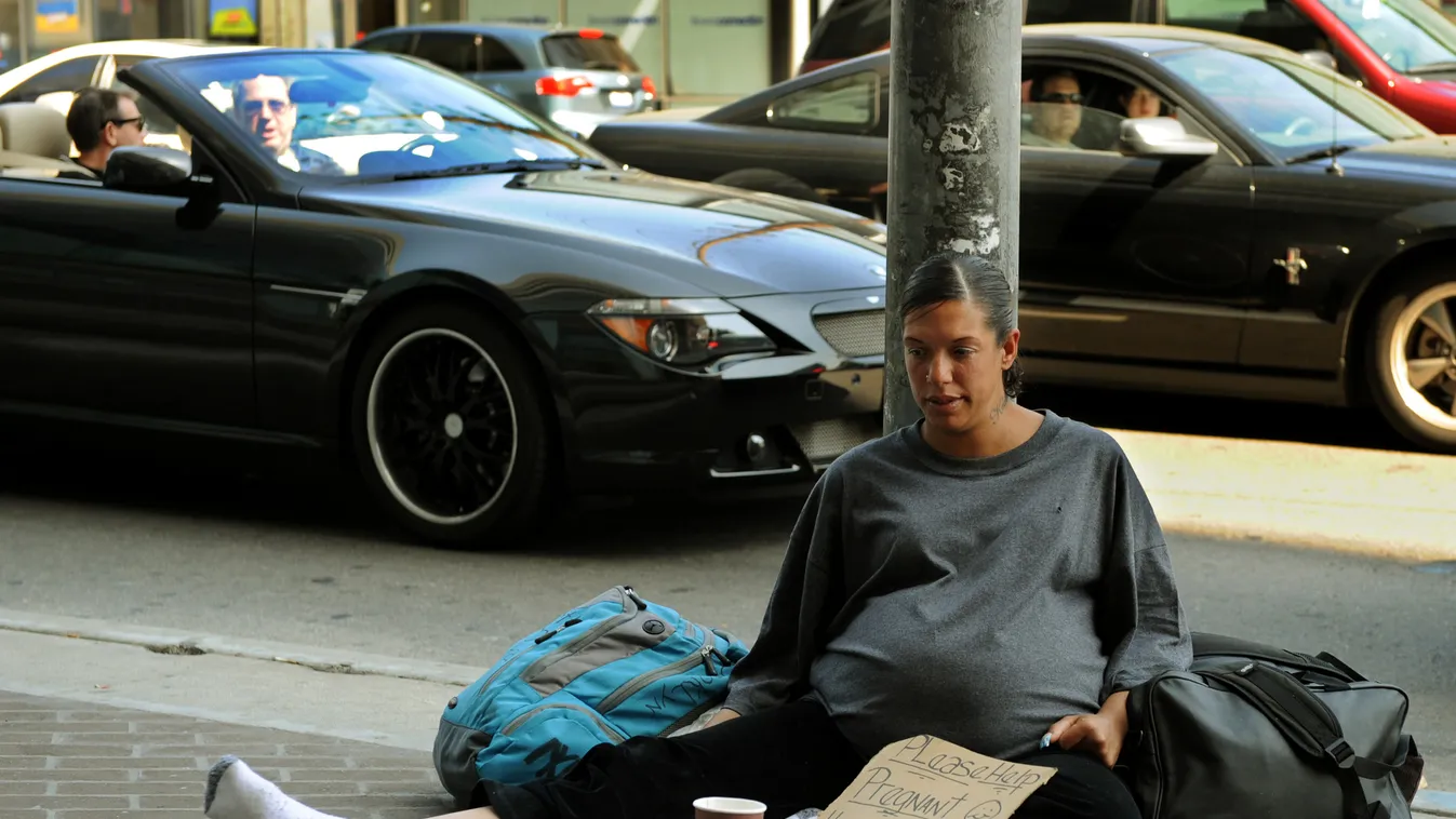 A nyomor beteggé tesz, hajléktalan 