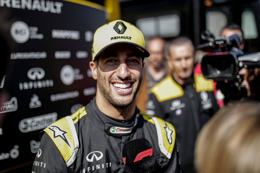 Forma-1, teszt, Barcelona, 8. nap, Daniel Ricciardo, Renault Sport Racing 