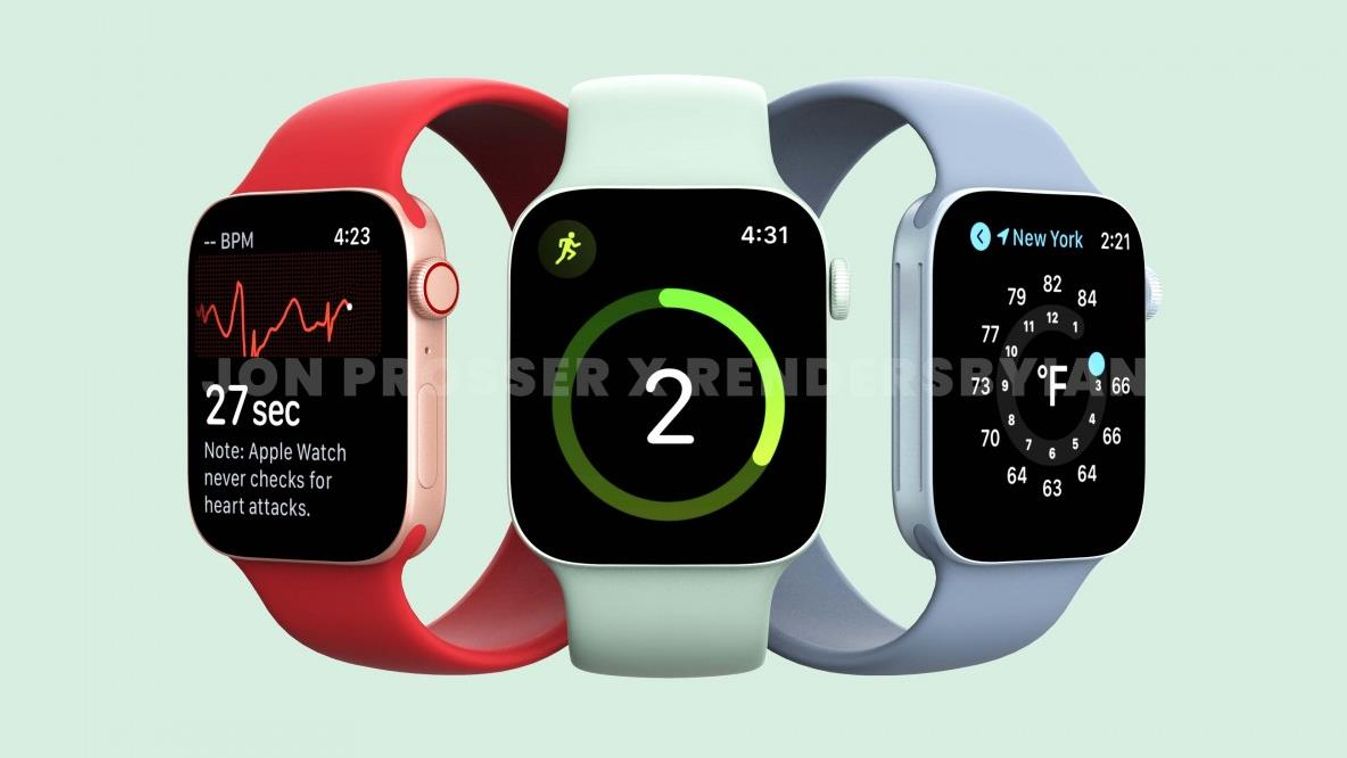 Apple Watch Series 7 koncepció 