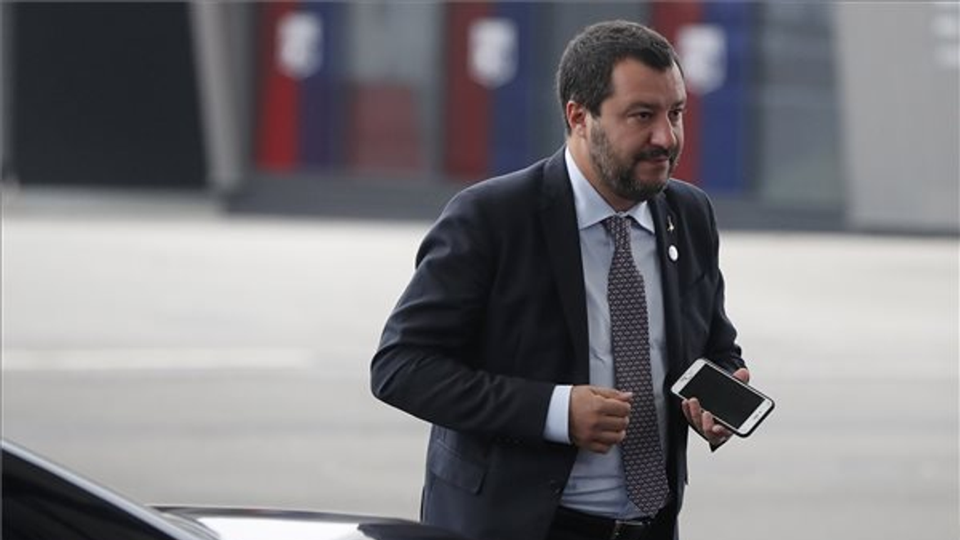 Matteo Salvini olasz belügyminiszter 
