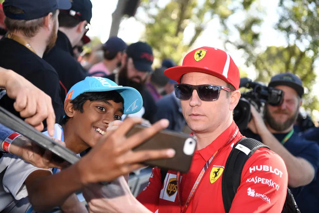 Előkészületek a Forma-1-es Ausztrál Nagydíjra, Kimi Räikkönen, Scuderia Ferrari 