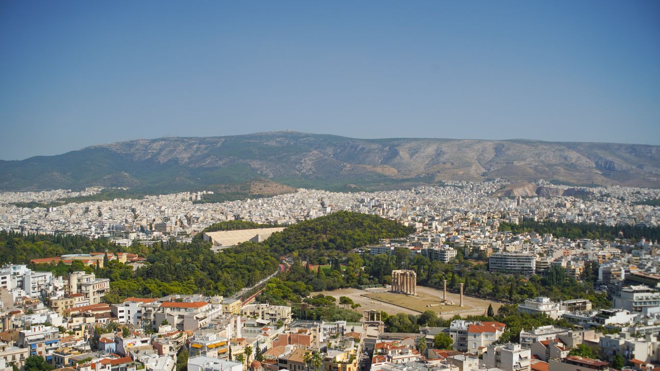 Ókori gazdasági központok akkor és ma, Athén 