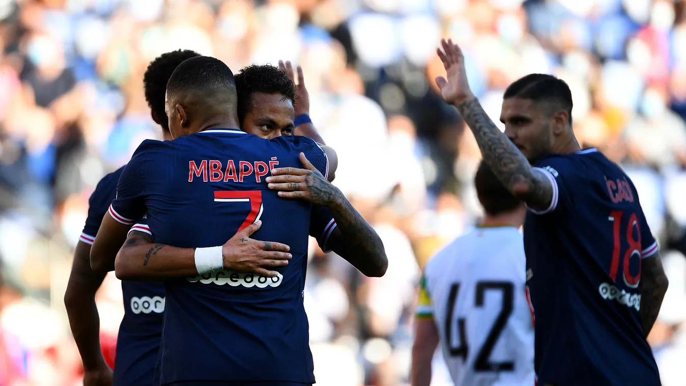 Horizontal, Kylian Mbappé, Neymar 