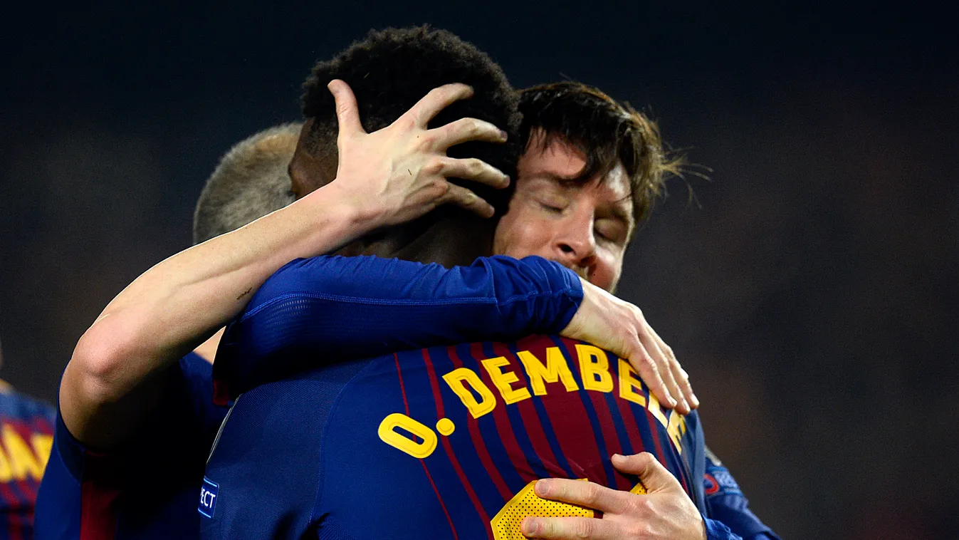 Messi, Dembélé, Barcelona 