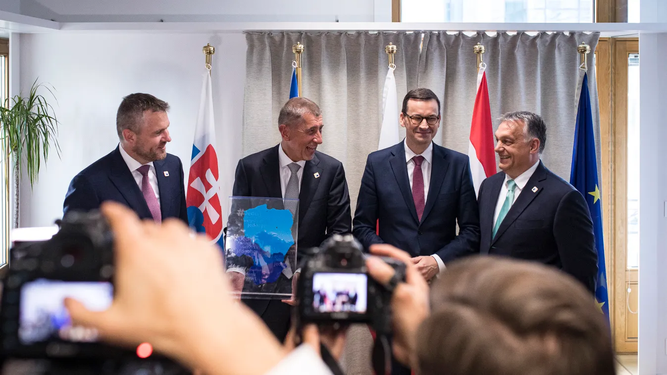 PELLEGRINI, Peter; ORBÁN Viktor; MORAWIECKI, Mateusz; BABIS, Andrej 