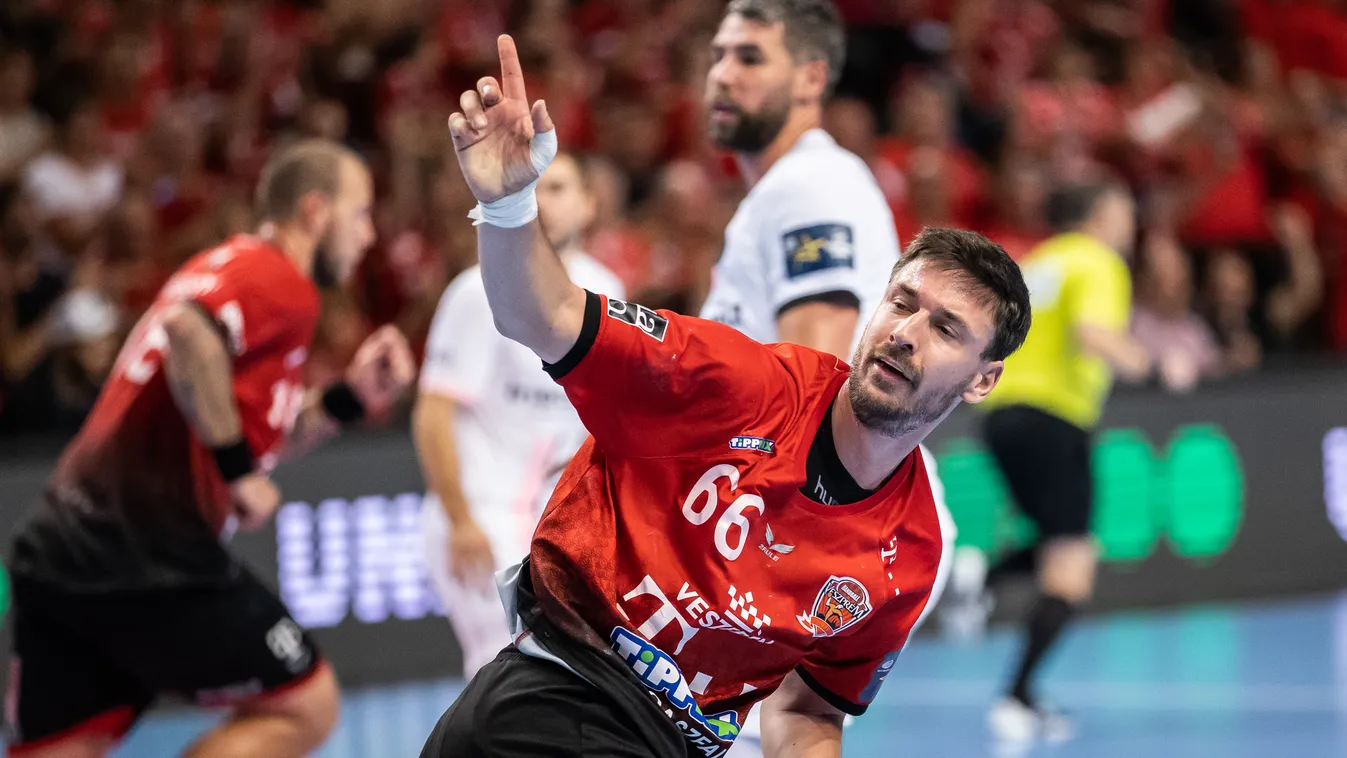 Veszprém - PSG, kézilabda, mérkőzés, FÉRFI BAJNOKOK LIGÁJA, CSOPORTKÖR, 1. FORDULÓ, B-CSOPORT, Veszprém, 2. félidő Lékai Máté 