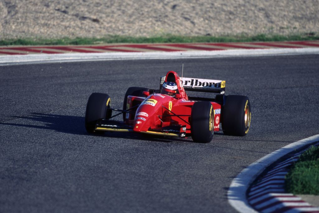 Forma-1, Michael Schumacher, Scuderia Ferrari, Estoril teszt 1995 