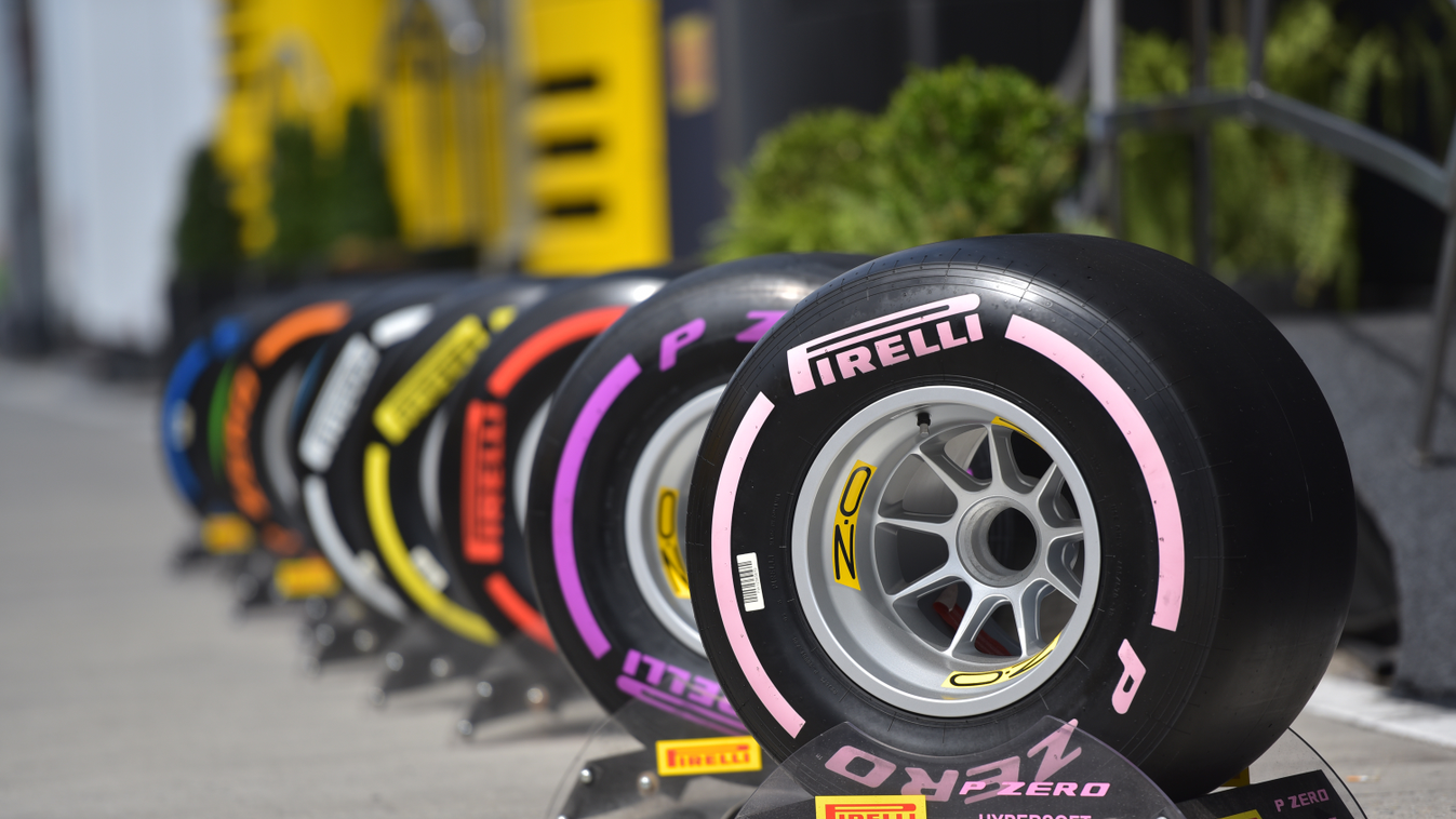 F1-es teszt a Hungaroringen, Pirelli gumik 