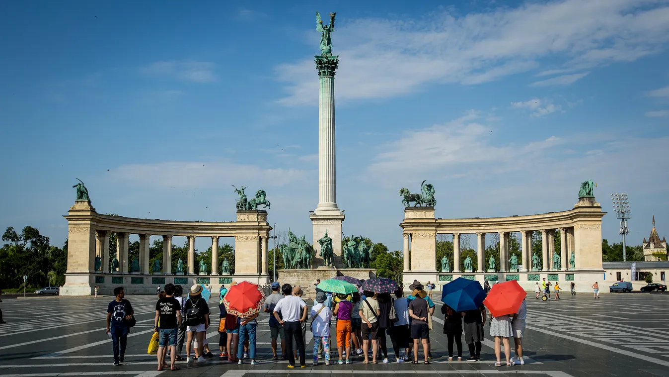 Budapest nevezetességei, 
2016.07.13.
Hősök tere 