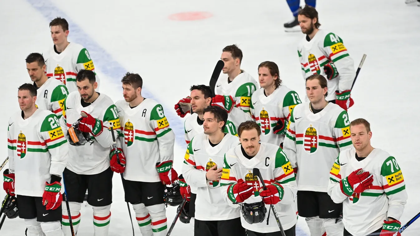 Magyarország - USA, Egyesült Államok, jégkorong, hoki, világbajnokság, IIHF jégkorong-világbajnokság, Tampere Deck Arena, 2023.05.14. 