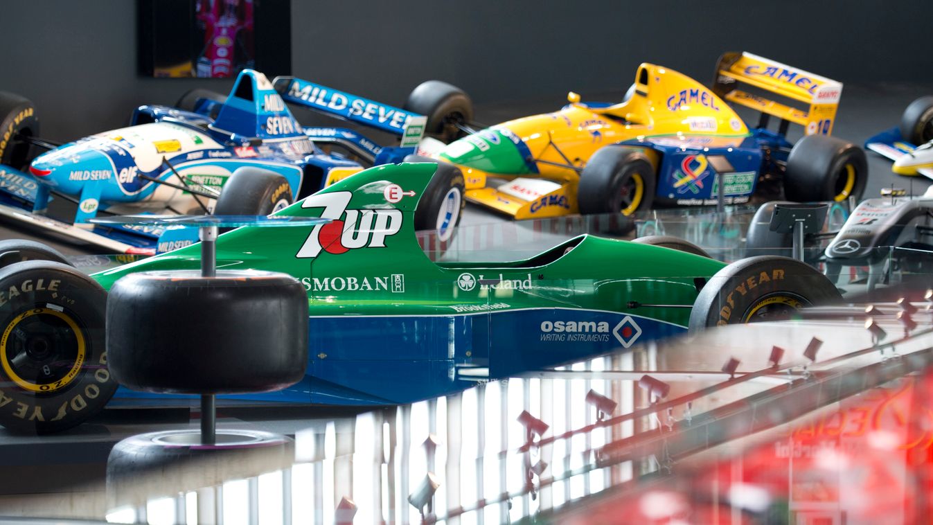 Forma-1, Michael Schumacher autógyűjteménye, Motorworld, Benetton B195, Benetton B192, Jordan 191 