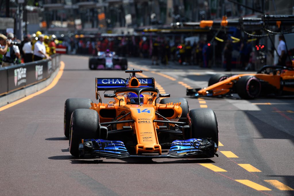 A Forma-1-es Monacói Nagydíj szombati napja, Fernando Alonso, McLaren 