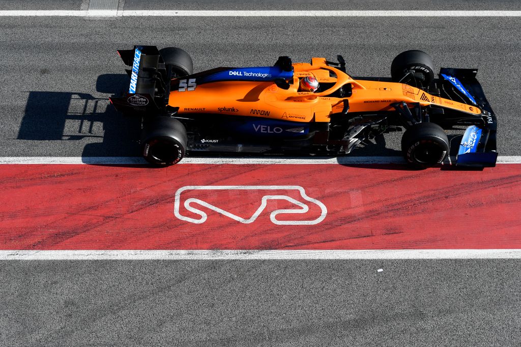 Forma-1, Barcelona, teszt, 1. nap, Carlos Sainz (McLaren) 