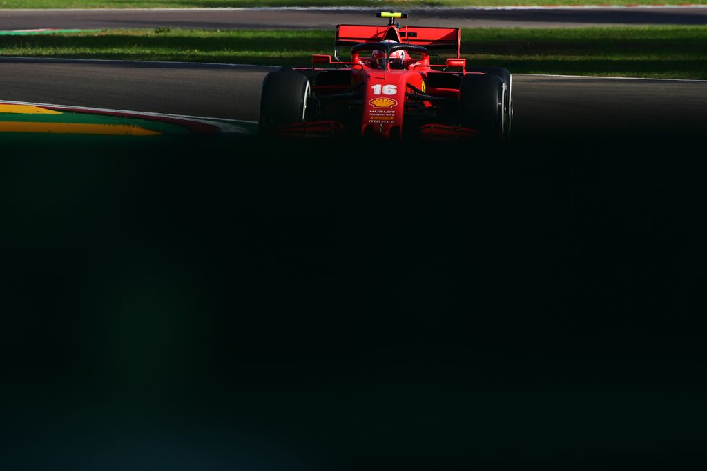 Forma-1, Emilia Romagna Nagydíj, szombat, Charles Leclerc, Ferrari 