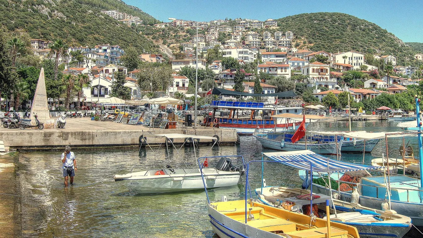Kas üdülővárosa a török tengerparton 
