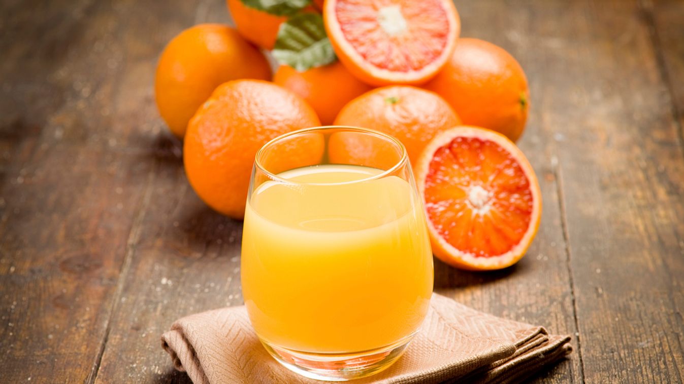 5 ital, amitől állítólag fogyni lehet, narancslé 