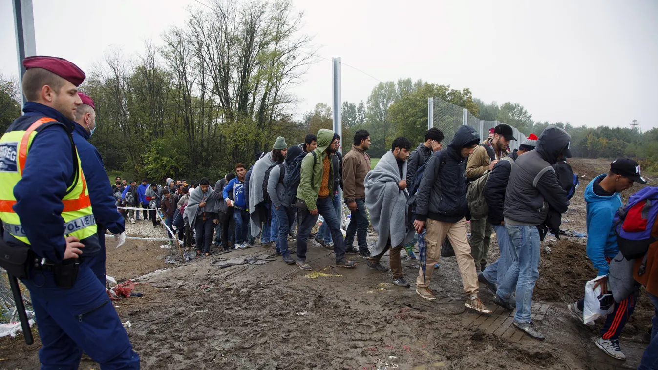 menekült menekültek migráns migránsok horvát zákány 