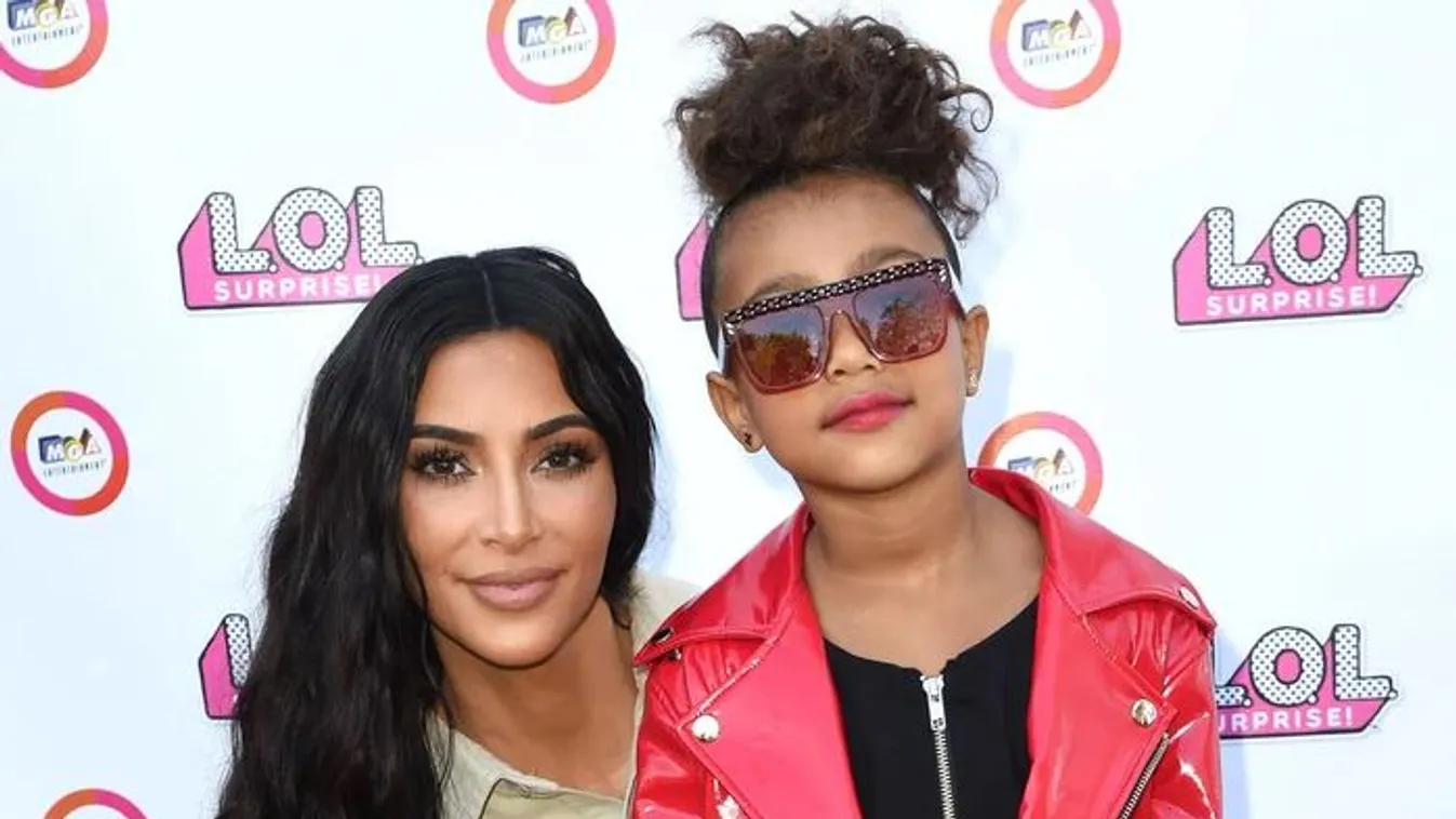 Kim Kardashian és a lánya, North West 