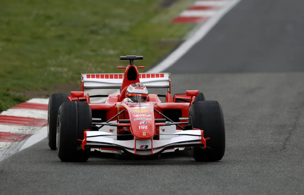 Forma-1, Kimi Räikkönen, Scuderia Ferrari, 2007, Vallelunga teszt 